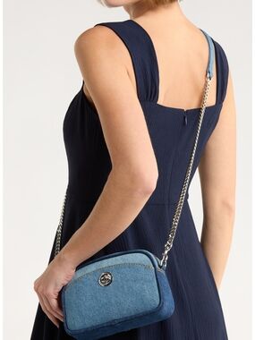 Marc Jacobs Turnlock Denim Camera Bag